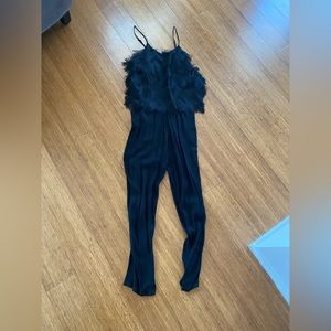 Ella Moss dressy black jumpsuit size small